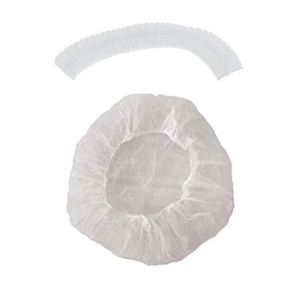 Disposable accordion cap pack of کلاه یکبار مصرف آکاردئونی بسته 100 عددی100 (1)